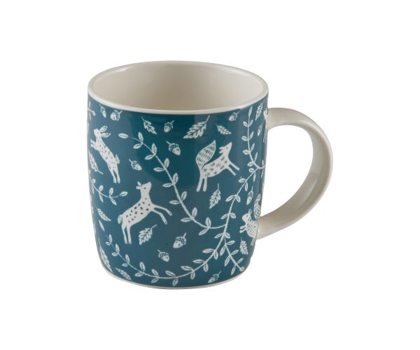 Price & Kensington Woodland Emerald Mug 34cl