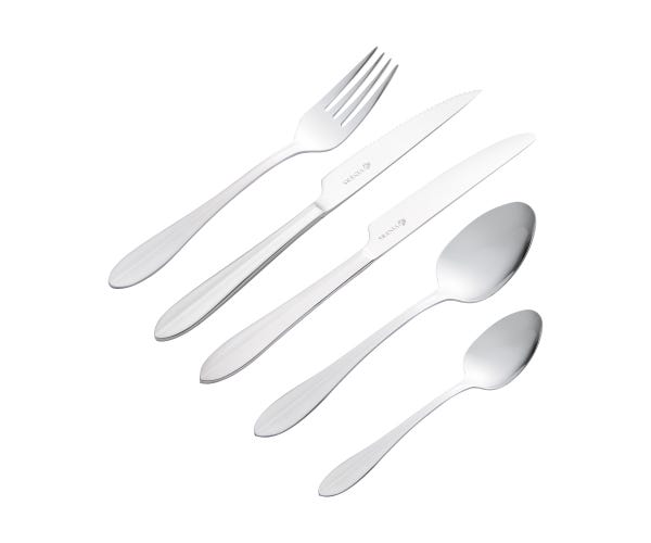 Viners Everyday Breeze 18/0 16 Pack + 4 Steak Knives