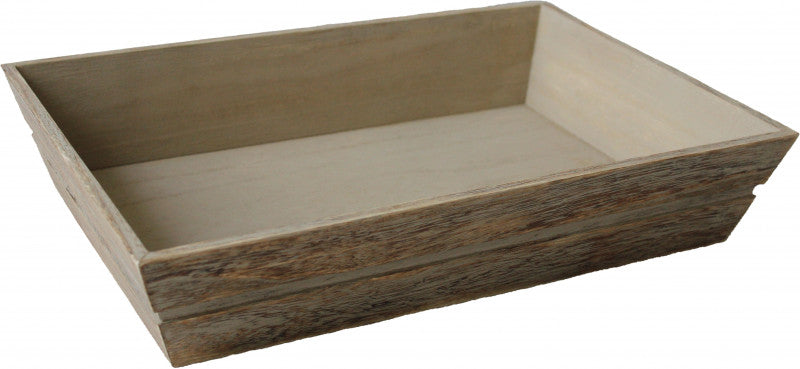 LARGE WOODEN PACKING TRAY