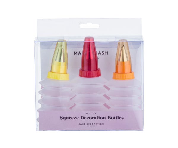 Mason Cash Set Of 3 Squeeze Bottles