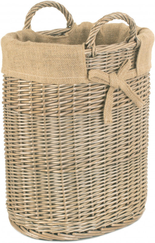 Small Oval Log Basket