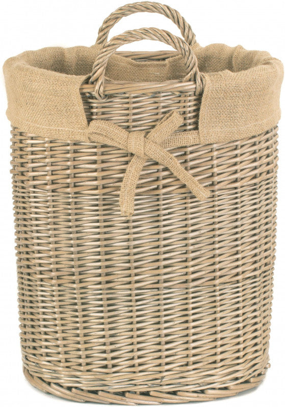 Small Oval Log Basket
