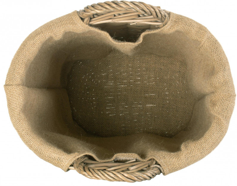 Small Oval Log Basket