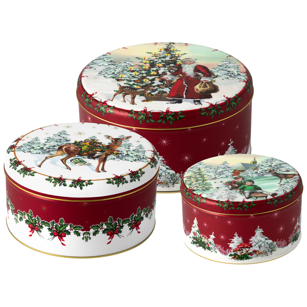 Winter Collage Accessoires Cookie box Set 3