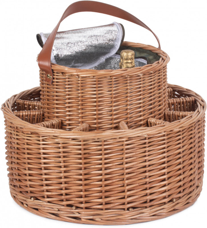 GREEN TWEED CHILLED GARDEN PARTY BASKET