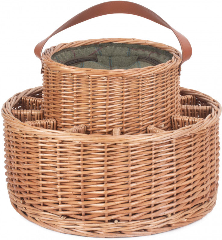 GREEN TWEED CHILLED GARDEN PARTY BASKET