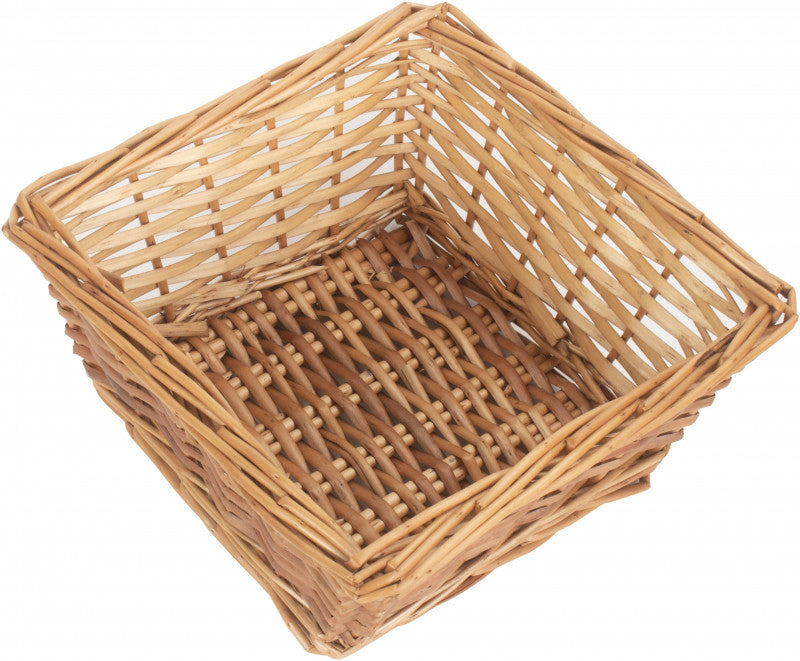 LIGHT STEAMED SQUARE SPLIT WILLOW TRAY