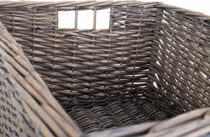 JUMBO ANTIQUE WASH STORAGE BASKET - UNLINED