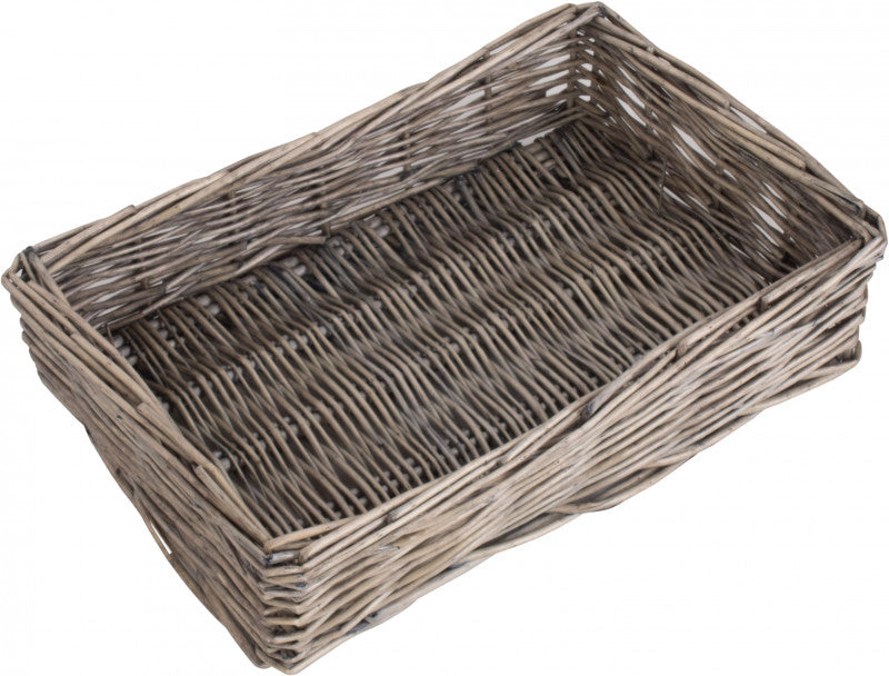 SMALL ANTIQUE WASH STRAIGHT-SIDED TRAY
