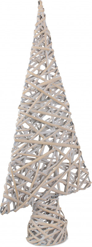 WHITE WASH TABLE TOP XMAS TREE