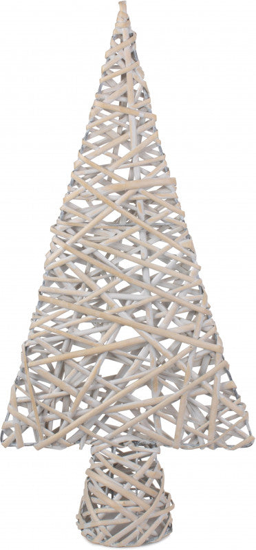 WHITE WASH TABLE TOP XMAS TREE