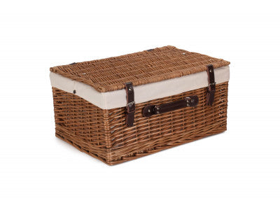 20" DOUBLE STEAMED HAMPER with WHITE LINING