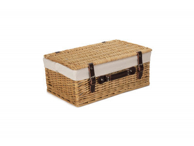 18" BUFF HAMPER with WHITE LINING
