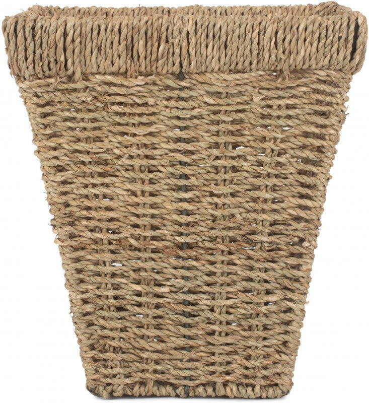 SEAGRASS SQUARE WASTE PAPER BASKET