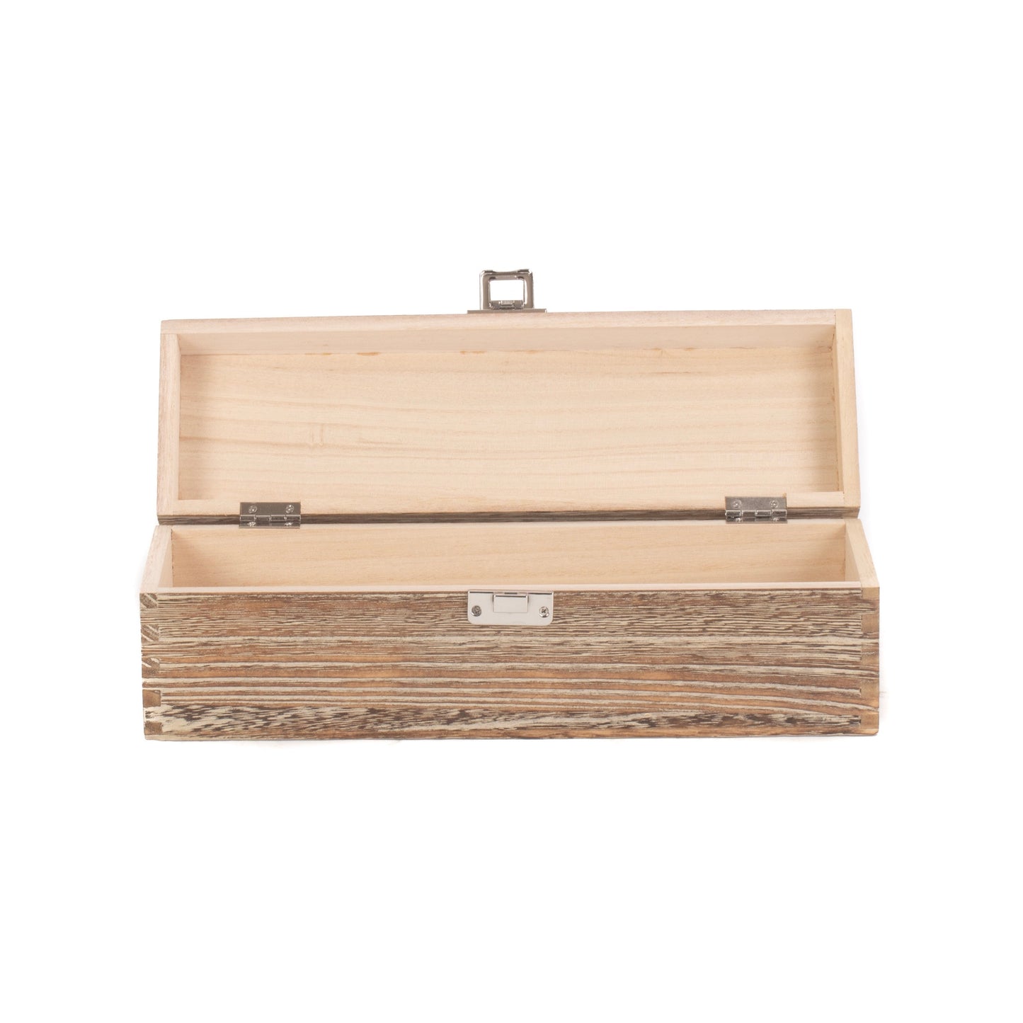 Single Bottle Oak Effect Wooden Box