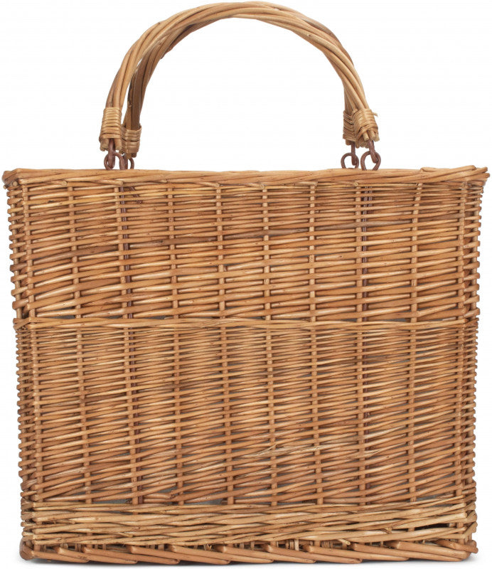 GREEN TWEED COOLER BASKET