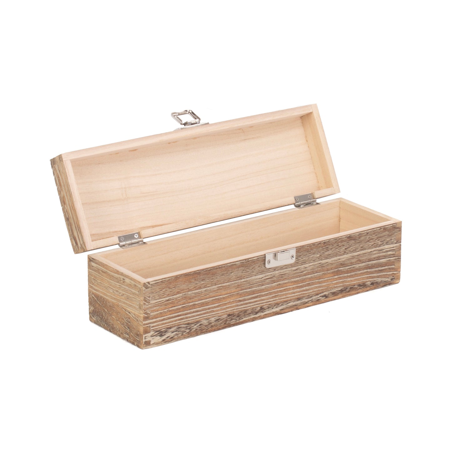 Single Bottle Oak Effect Wooden Box