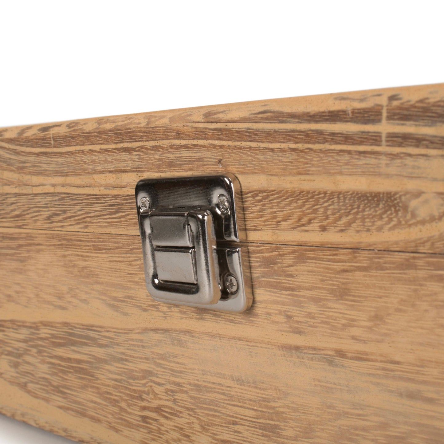 Single Bottle Oak Effect Wooden Box