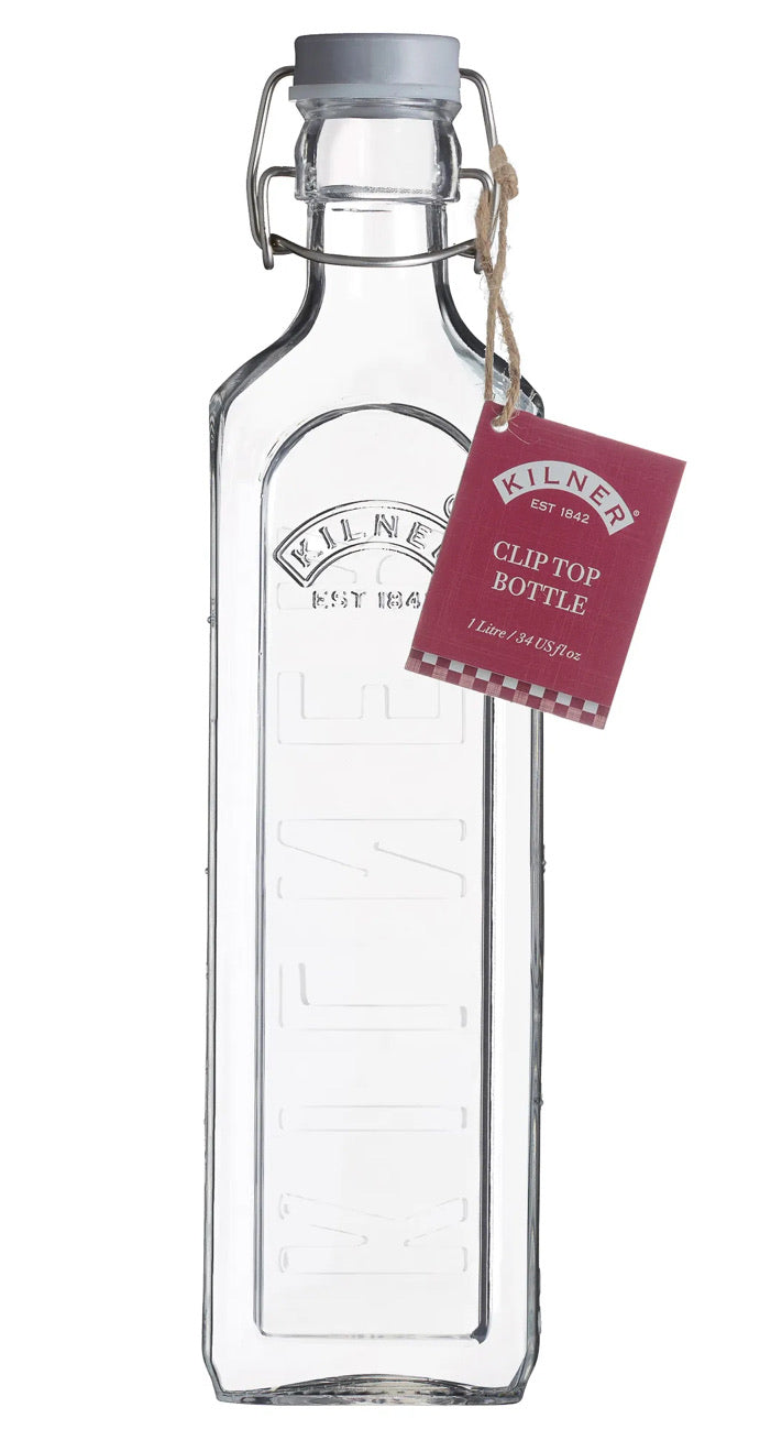 Kilner New Clip Top Bottle 1 Litre (single)