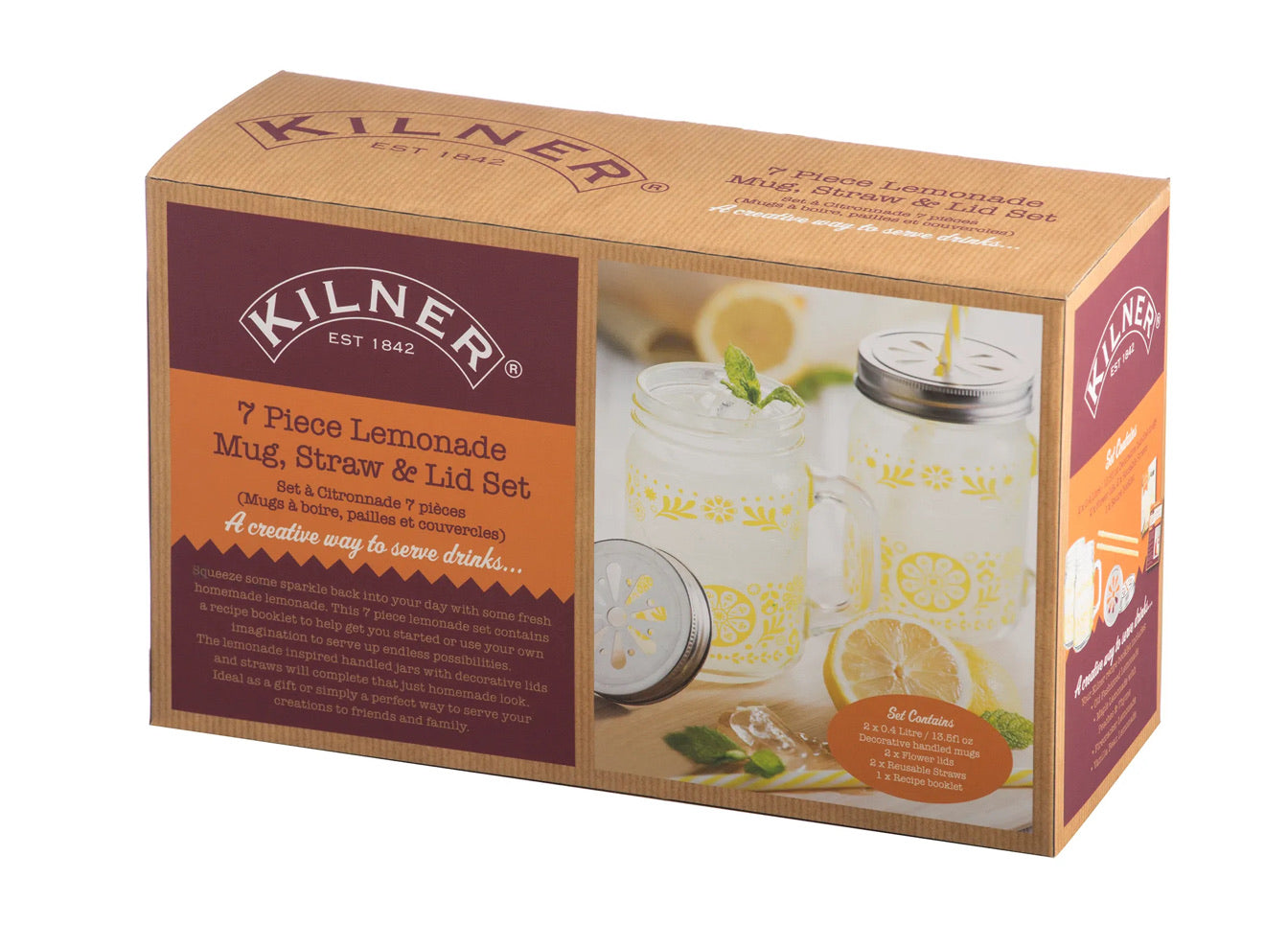 Kilner 7 Piece Lemonade Set
