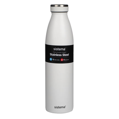 Sistema 750ml Stainless Steel Double Walled Bottle