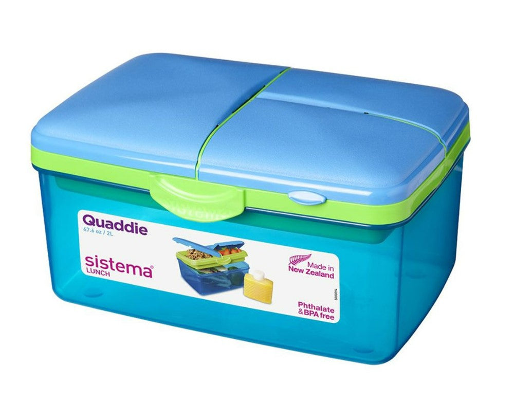 Sistema Lunch Trends 2L Quaddie Lunch Box