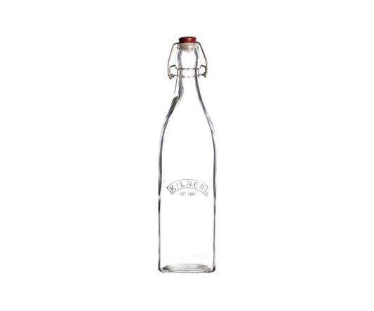Kilner Clip Top Square Bottle 0.55 Litre