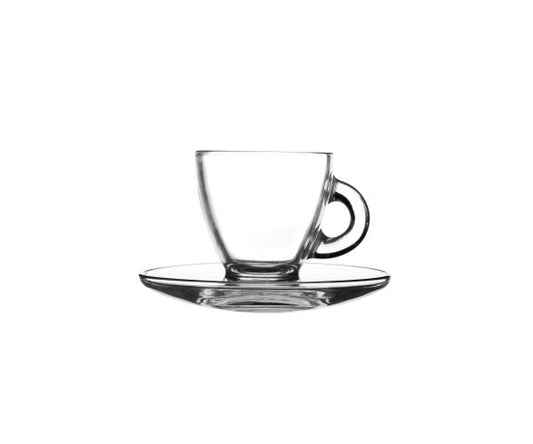 Ravenhead Entertain Set Of 2 Espresso Cup & Saucer 8cl