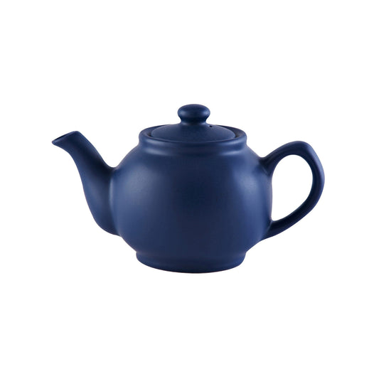 Price & Kensington Matt Navy Blue 2 Cup Teapot