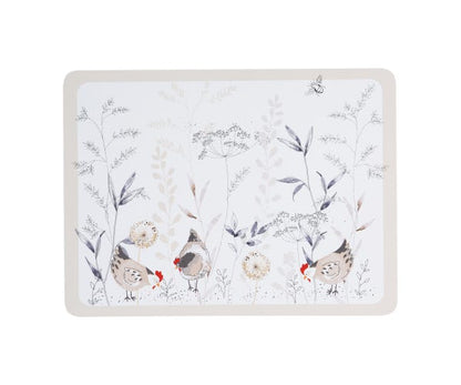 Price & Kensington Country Hens Set Of 4 Placemats