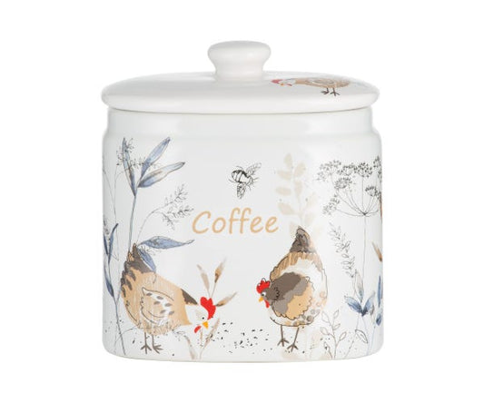 Price & Kensington Country Hens Coffee Storage Jar