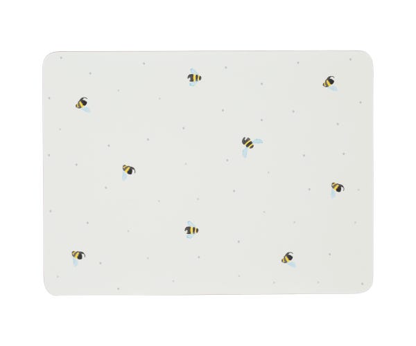 Price & Kensington Sweet Bee Set Of 4 Placemats