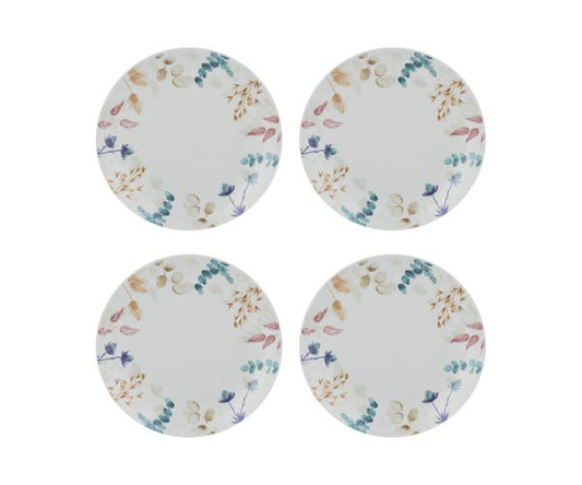 Price & Kensington Meadow Set Of 4 Cake Plates