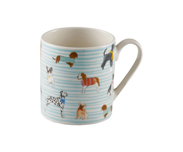 Price & Kensington Dog Decorated Mug 34cl