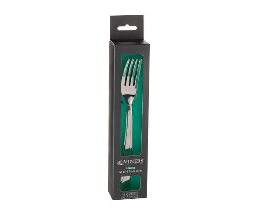 Viners Angel 18/0 4 Pce Table Fork Set