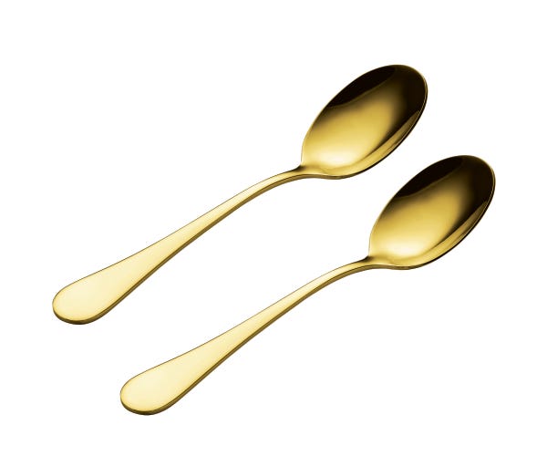 Viners Select Gold 2 Pce Serving Spoons Giftbox