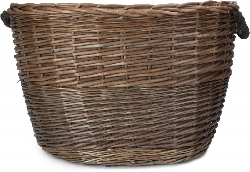 Large Oval Log Basket