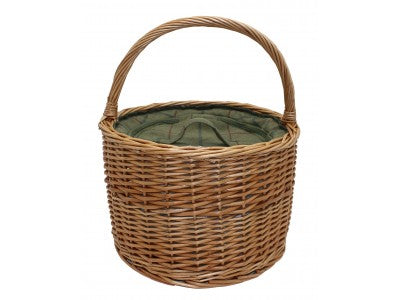 GREEN TWEED ROUND CHILLER BASKET