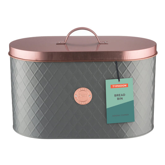 Henrik Copper Lid Bread Bin