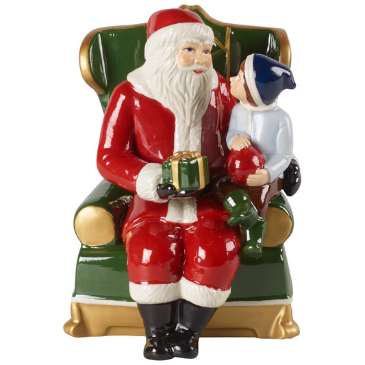 Christmas Toys Santa on armchair