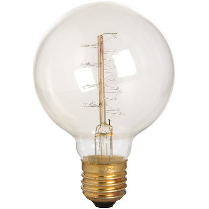 Edison Filament Round Globe Bulb