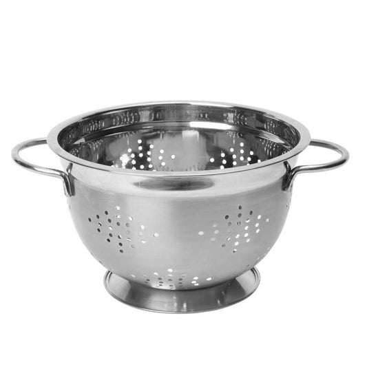 22cm Stainless Steel Footed Colander