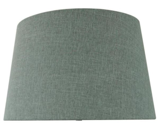 CIMC HOME - 19 Inch Linen Empire Shade - Duck Egg - Dual Fitting