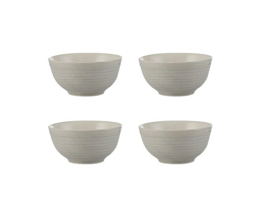 Mason Cash William Mason Set Of 4 Grey Food Prep Bowls - Small