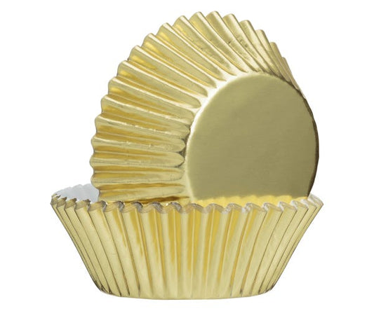 Mason Cash Set Of 32 Gold Foil Cupcake Cases