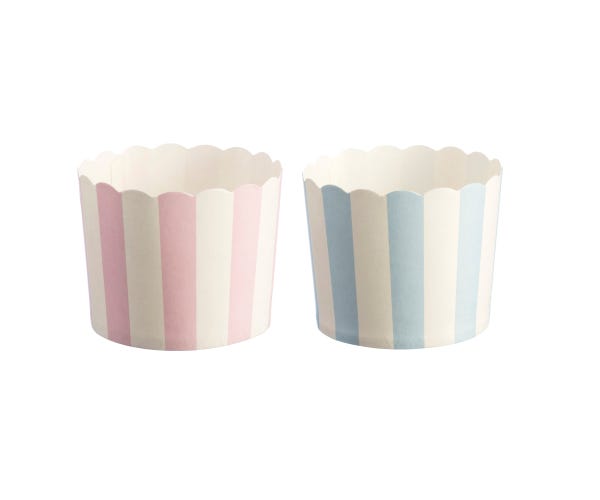 Mason Cash Set Of 20 Candy Stripe Baking Cups