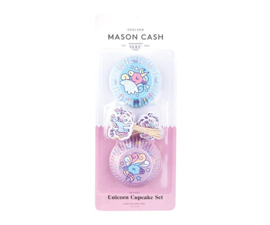 Mason Cash Unicorn Set Of 48 Cupcake Cases And Toppers