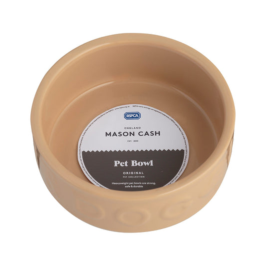Mason Cash Cane Lettered Dog Bowl - 18cm