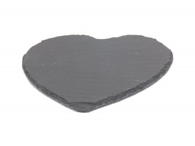 HEART-SHAPED SLATE CHEESE BOARD