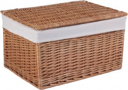 EXTRA LARGE DOUBLE STEAMED LINED STORAGE HAMPER